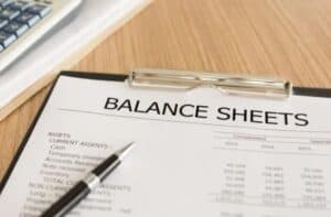 balance sheet คืออะไร